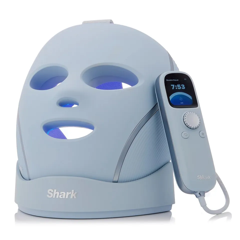 SHARK CRYO GLOW UNDER-EYE COOLING LED ANT-AGING MASK WITH CHARGING STAND