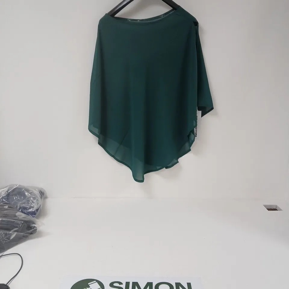 XANDER KOSTROMA GREEN BEACH COVER UP - ONE SIZE FITS ALL