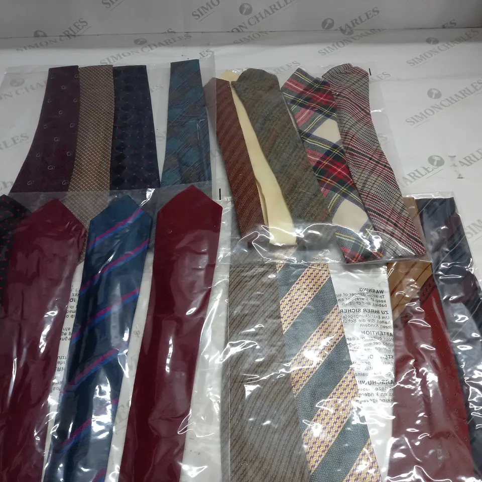 LOT OF 4 ASSORTED 4-PACKS OF TIES