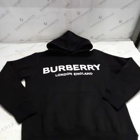 MEDIUM BLACK BURBERRY HOODIE