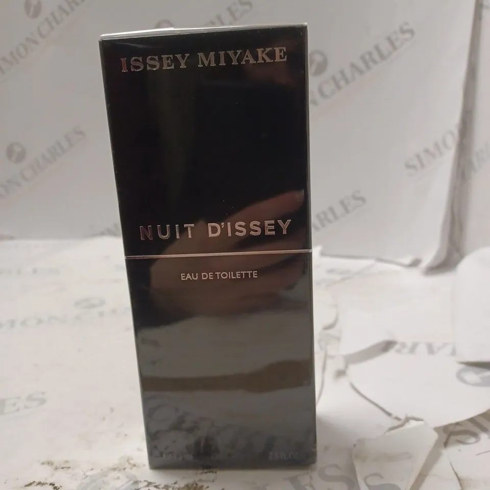 BOXED AND SEALED ISSEY MIYAKE NUIT DISSEY EAU DE TOILETTE 75ML