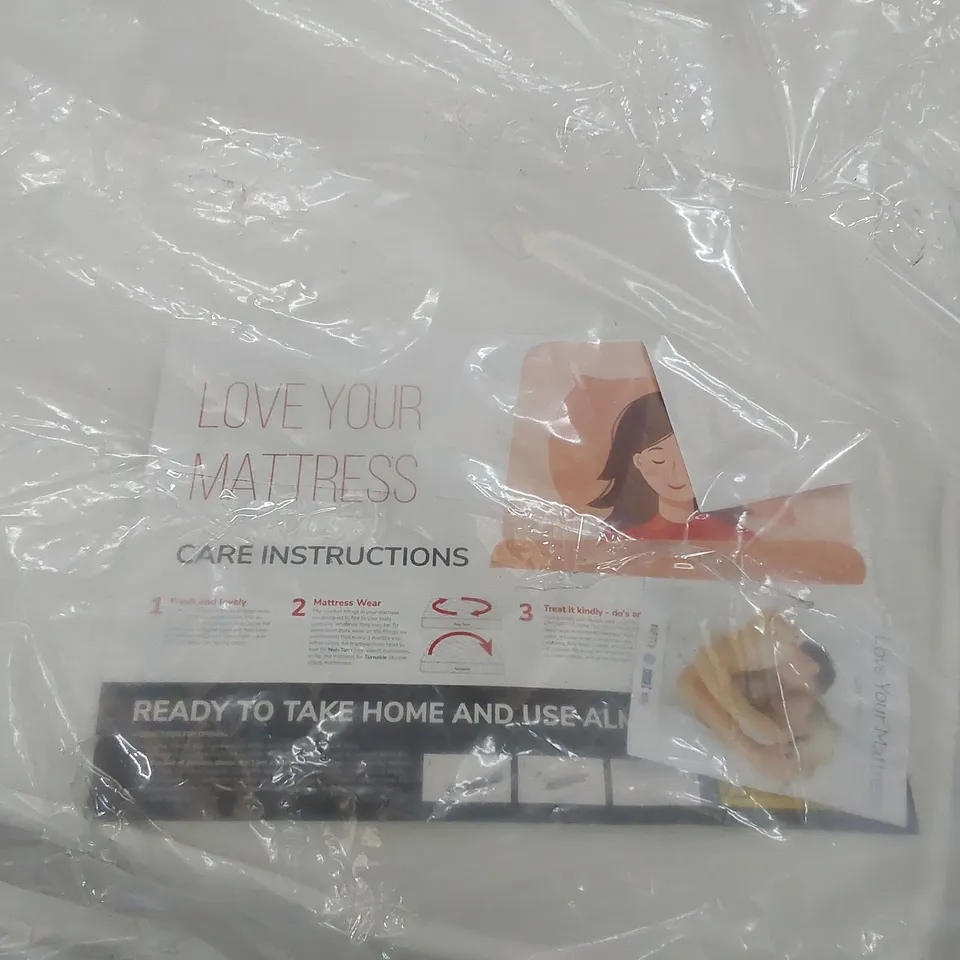 BAGGED MEMORY OPEN COIL 4' SMALL DOUBLE  MATTRESS 