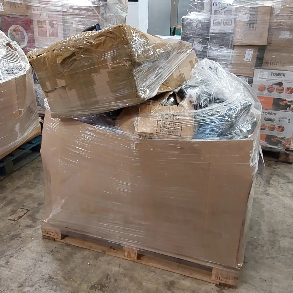 PALLET OF APPROXIMATELY 29 UNPROCESSED RAW RETURN HOUSEHOLD AND ELECTRICAL GOODS TO INCLUDE;