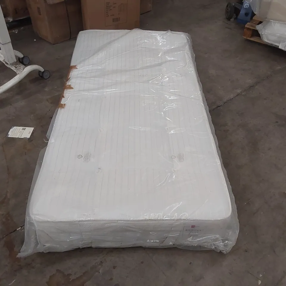 QUALITY BAGGED COMFORT PLUS 90CM SINGLE MATTRESS 
