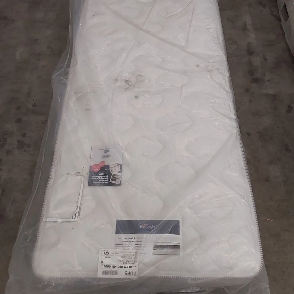 QUALITY BAGGED SILENTNIGHT KIDS COMFORT 3FT SINGLE MATTRESS 