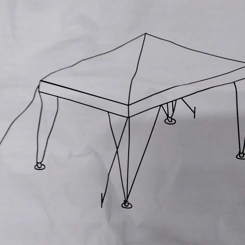 BOXED VERNON 2.7M W X 2.7M D GAZEBO