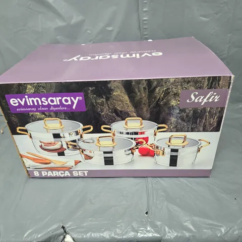 BOXED EVIMSARAY 8 PARCA SET 