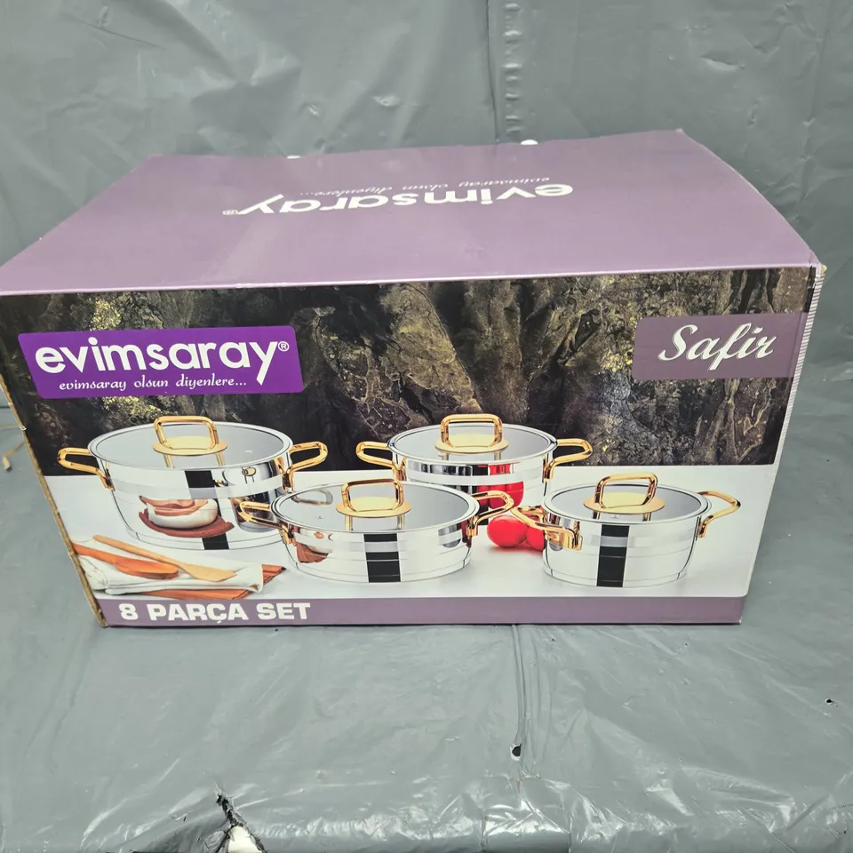 BOXED EVIMSARAY 8 PARCA SET 