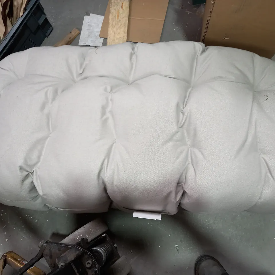 MY GARDEN STORIES OSLO PADDED ROCKING CHAIR - PEBBLE/STONE
