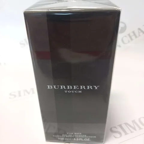 BOXED AND SEALED BURBERRY TOUCH FOR MEN EAU DE TOILETTE 100ML