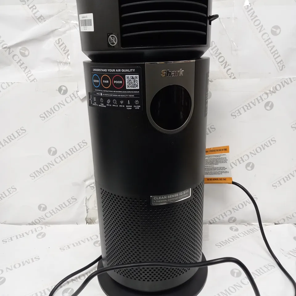 BOXED OUTLET SHARK 3 IN 1 AIR PURIFIER, HEATER & FAN