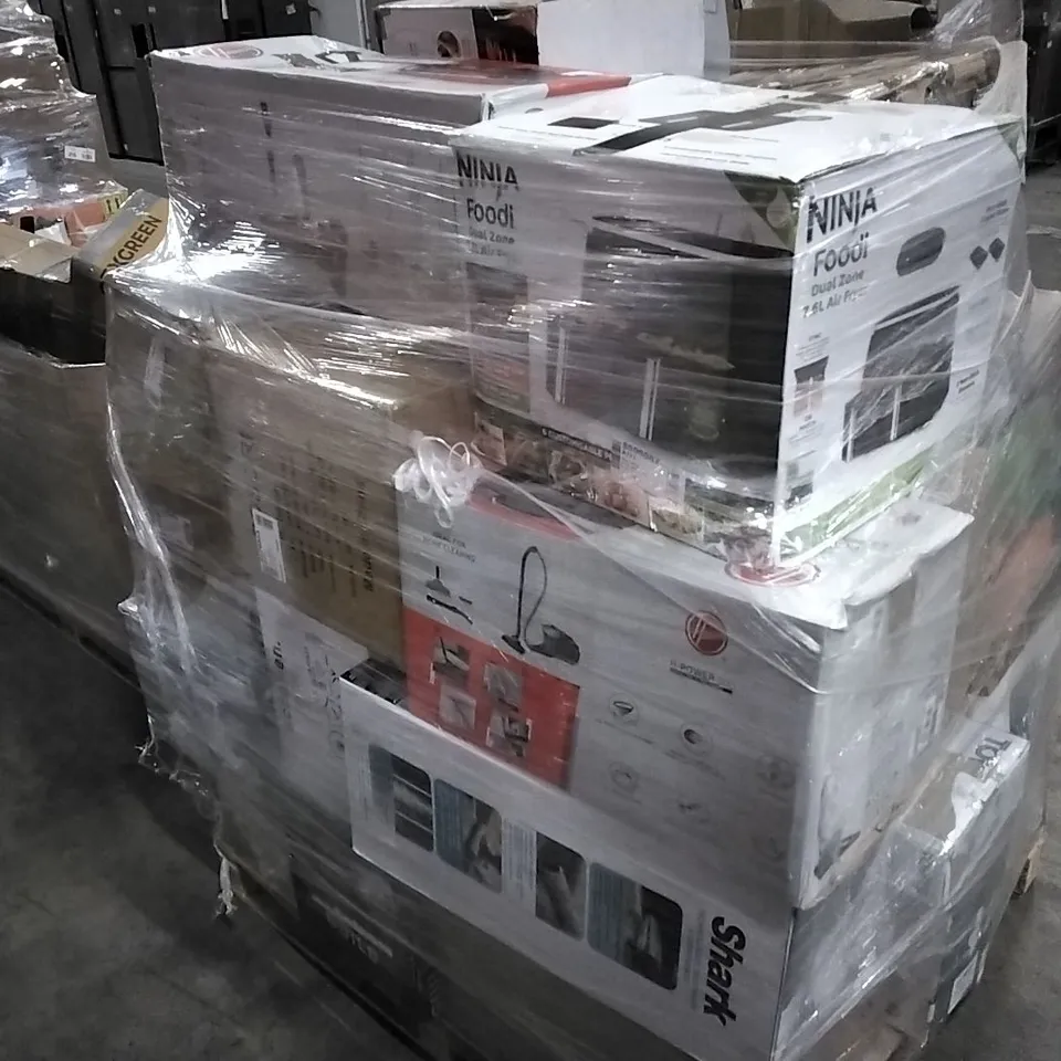 PALLET OF APPROXIMATELY 28 UNPROCESSED RAW RETURN HOUSEHOLD AND ELECTRICAL GOODS TO INCLUDE;
