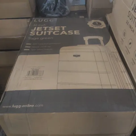 BOXED LUGG TRAVEL SUITCASE