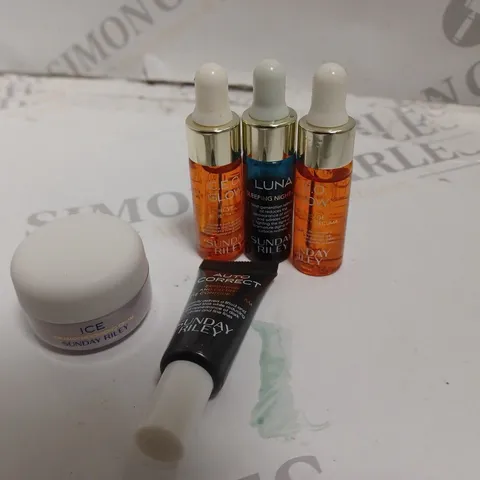 SET OF 5 SUNDAY RILEY MINI PRODUCTS