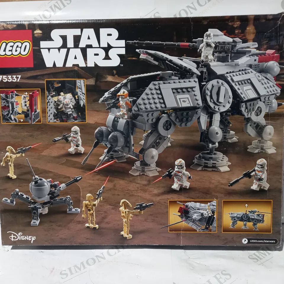BOXED LEGO STAR WARS 75337 AT-TE WALKER  RRP £124.99