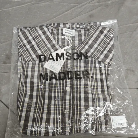 BAGGED DAMSON MADDER MILEY MINI DRESS IN BLACK - SIZE 14