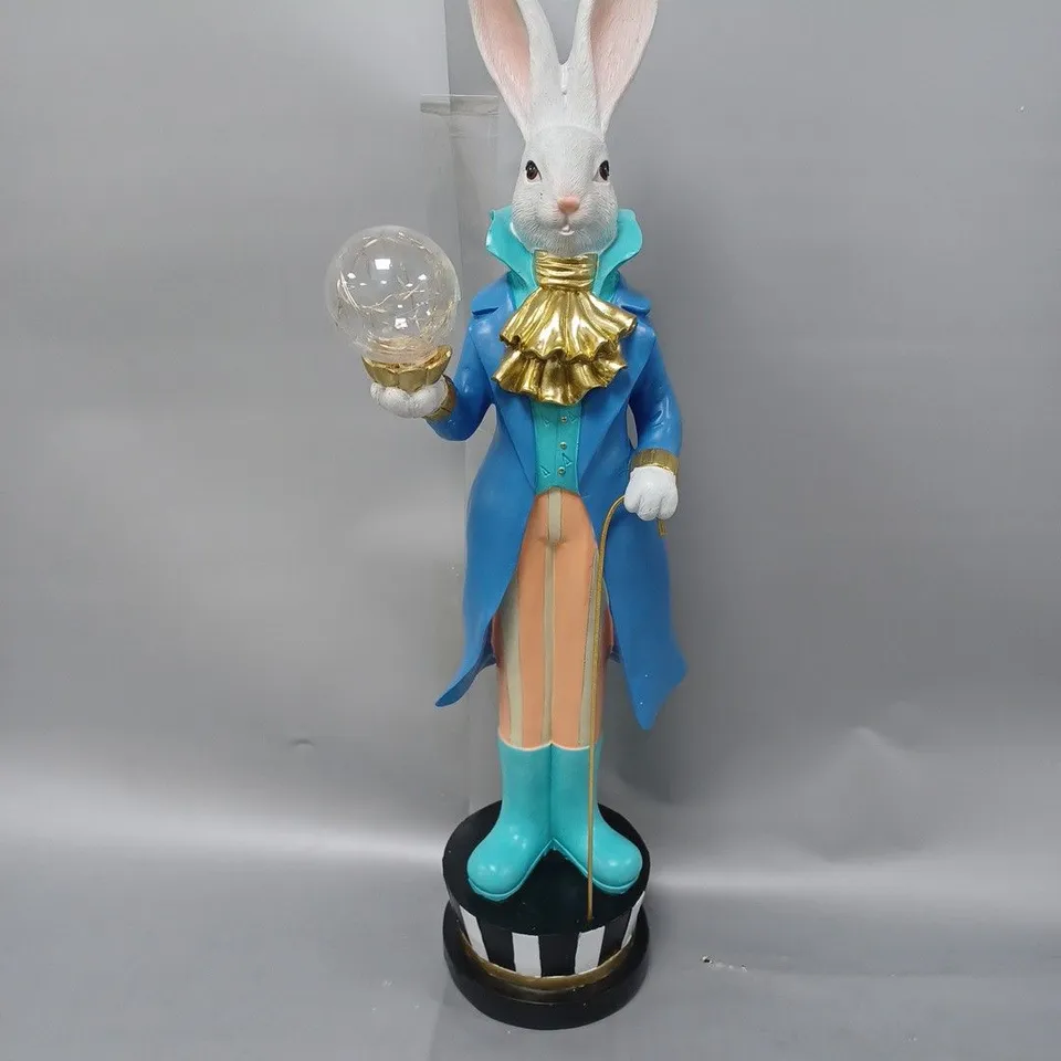 BOXED ENCHANTED GARDEN BY GARDEN REFLECTIONS LED MR RABBIT