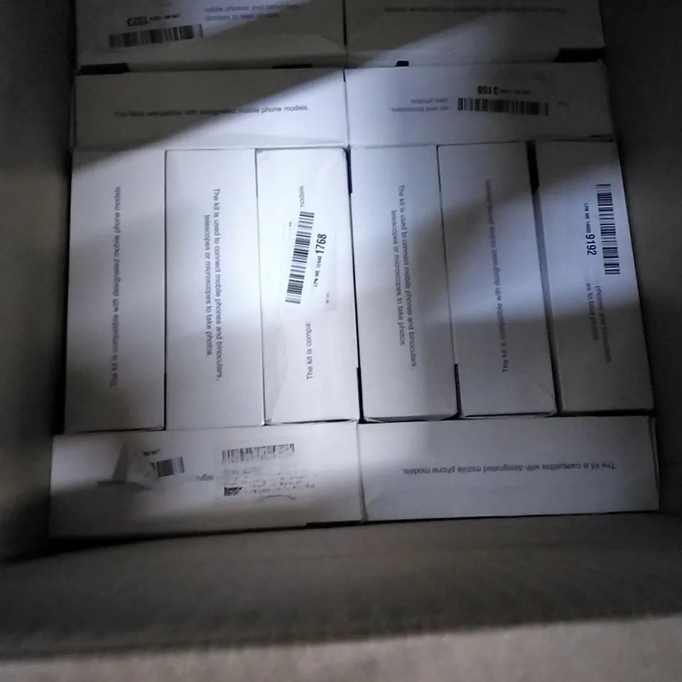 A BOX OF 12 BOXED IN CAR SMART PHONE ADAPTERS 