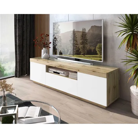 BOXED CRAIGINORNE TV-STAND (2 BOXES)