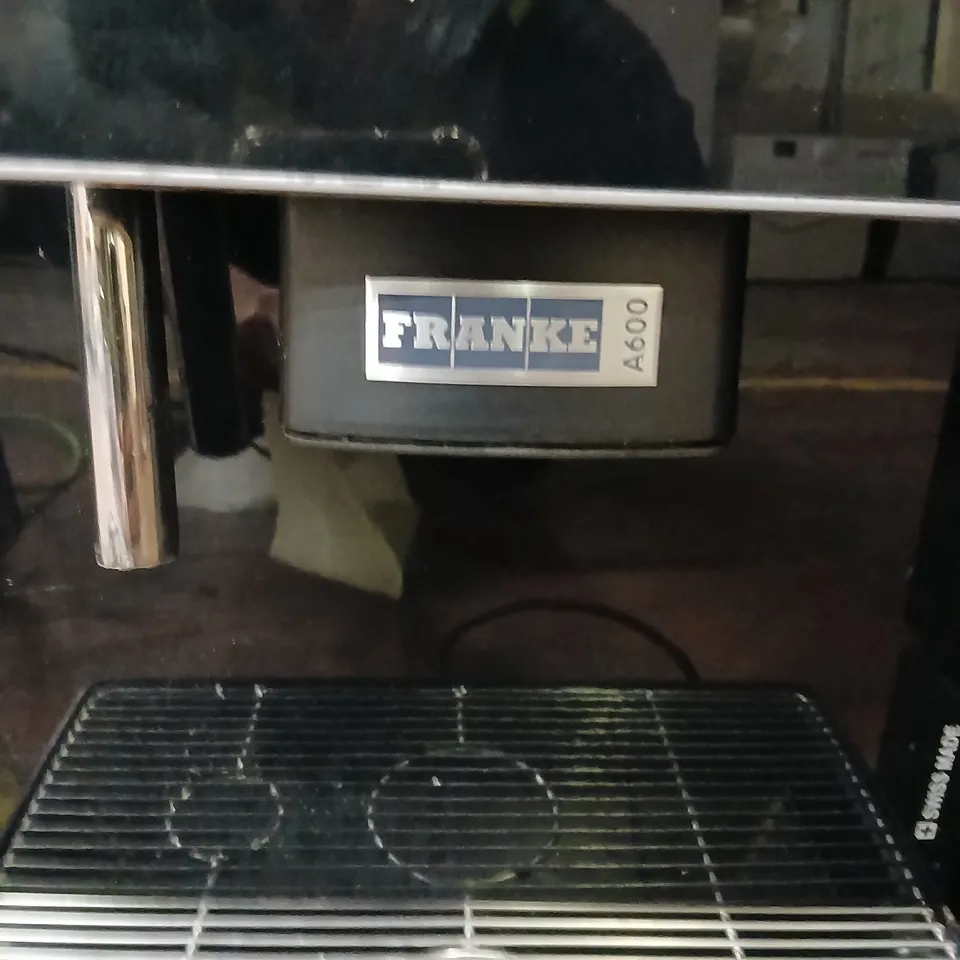FRANKE A600 COMMERCIAL ESPRESSO MACHINE AND CLEANMASTER