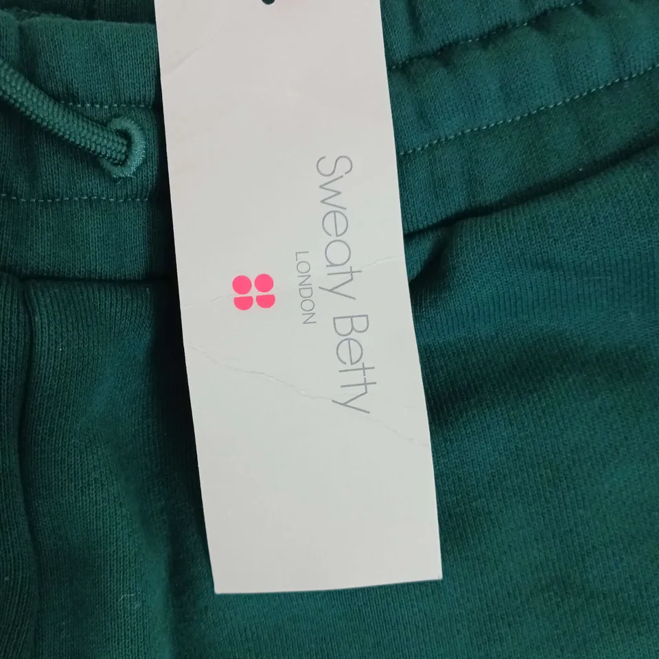 SWEATY BETTY ELEVATED JOGGERS RETRO GREEN SIZE S