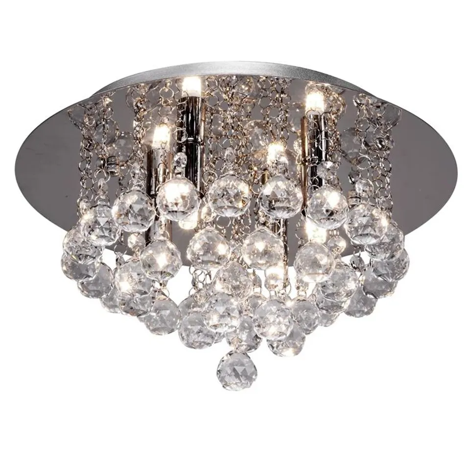 4-LIGHT 35CM FLUSH MOUNT 