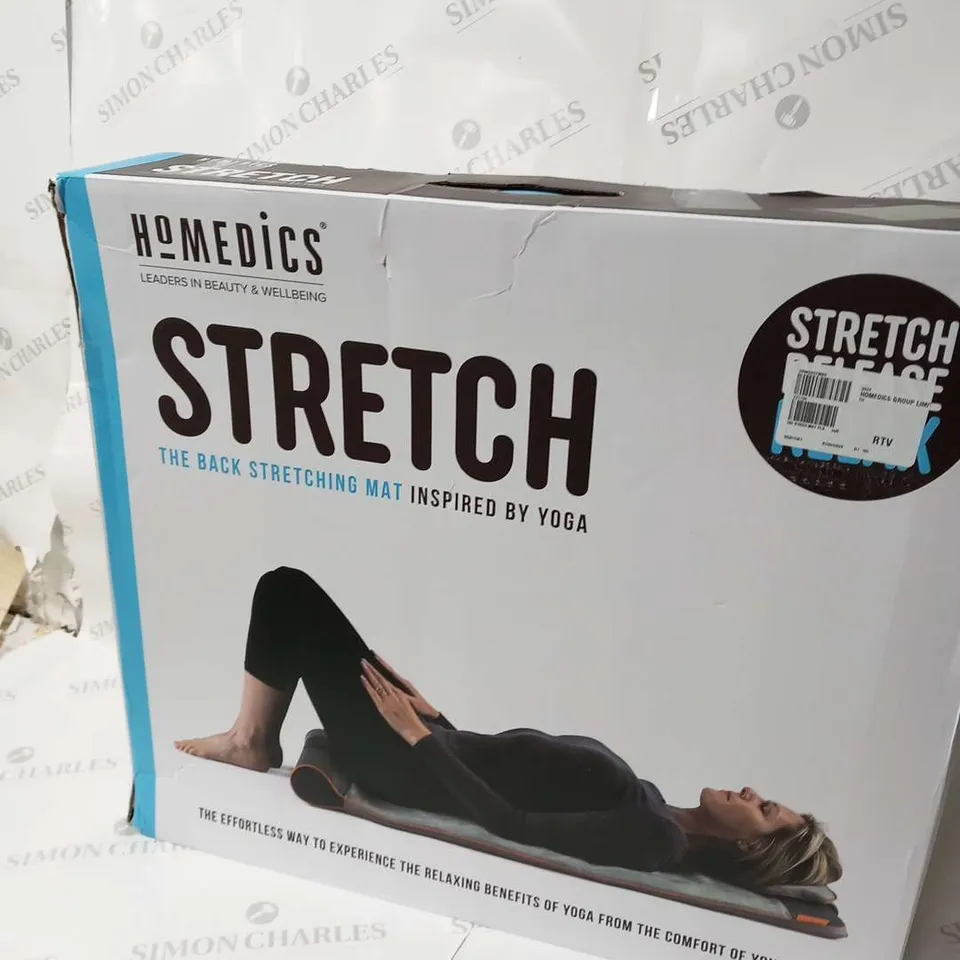 BOXED HOMEDICS STRETCH - ELECTRIC INFLATABLE YOGA MAT