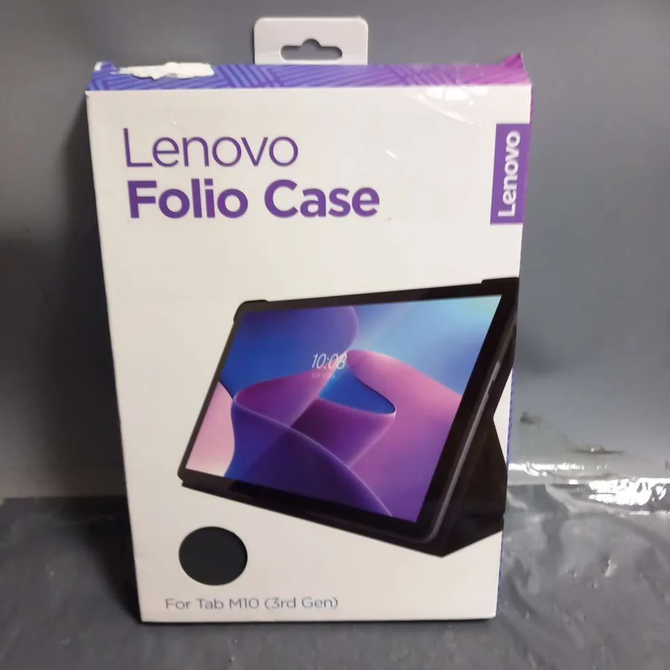 FIVE BOXED LENOVO FOLIO CASES FOR TAB M10(3RD GEN)