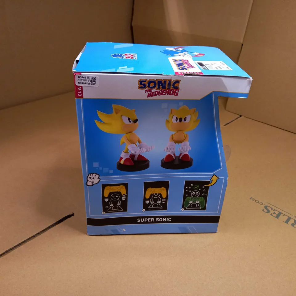 BOXED YELLOW SUPER SONIC PHONE CONTROLLER HOLDER