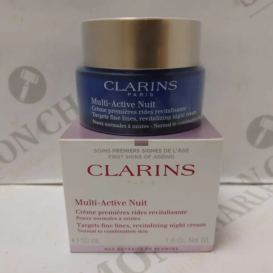 CLARINS MULTI-ACTIVE REVITALIZING NIGHT CREAM 50ML