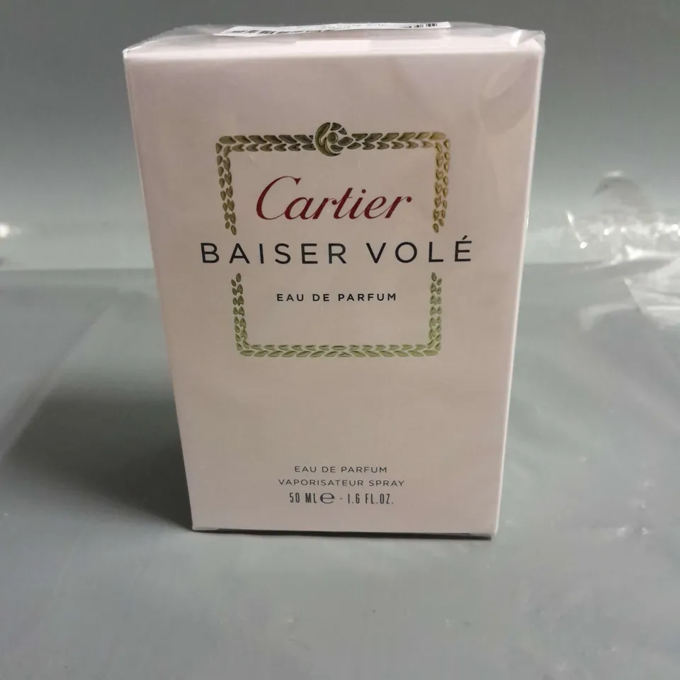 BOXED AND SEALED CARTIER BAISER VOLE EAU DE PARFUM 50ML