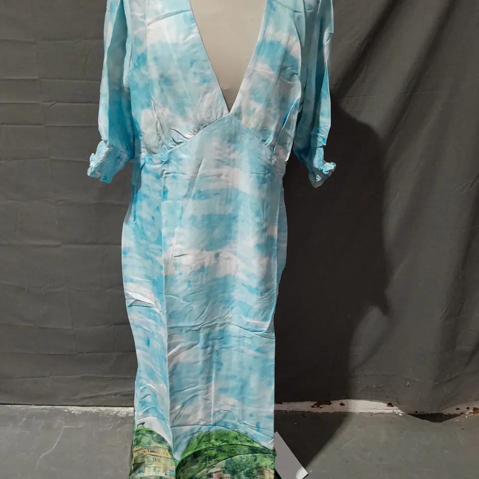 NEVER FULLY DRESSED SCENERY MAY DRESS - UK 16