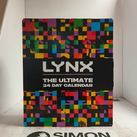 LYNX THE ULTIMATE 24 DAY CALENDAR – COLOURFUL MOSAIC BOXED