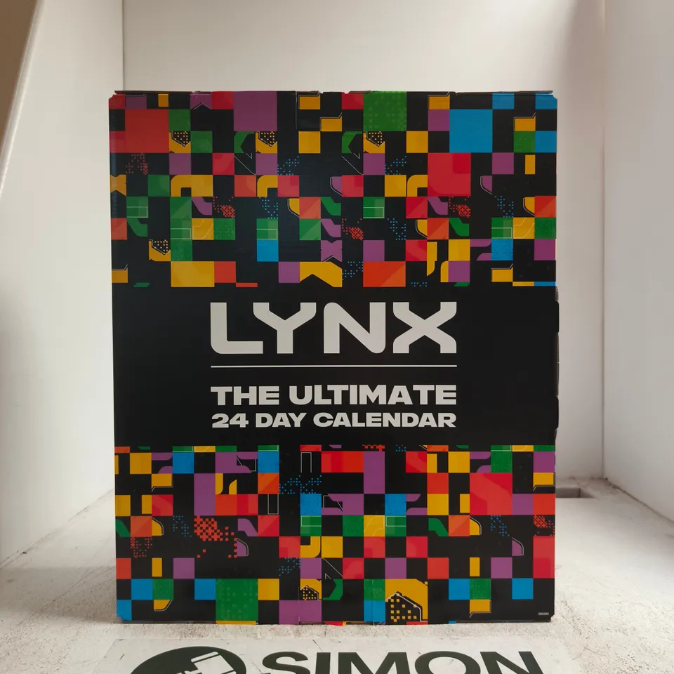 LYNX THE ULTIMATE 24 DAY CALENDAR – COLOURFUL MOSAIC BOXED
