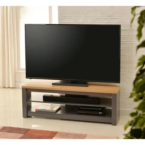 BOXED WILDES TV STAND FOR TVS UP TO 55" - GREY (1 BOX)