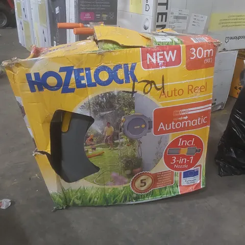 BOXED HOZELOCK 30m AUTO REEL