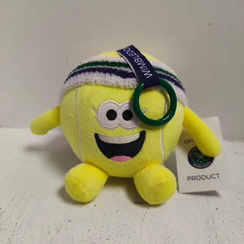 WIMBELDON BOUNCE THE TENNIS BALL PLUSH TOY 