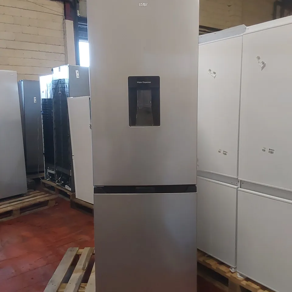 LOGIK LNFD55S23 50/50 FRIDGE FREEZER - SILVER