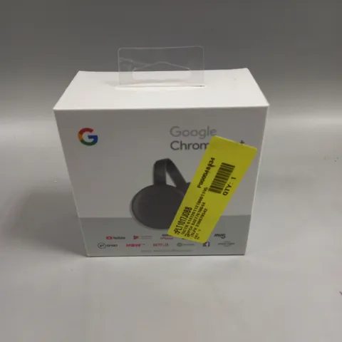 BOXED SEALED GOOGLE CHROMECAST DEVICE