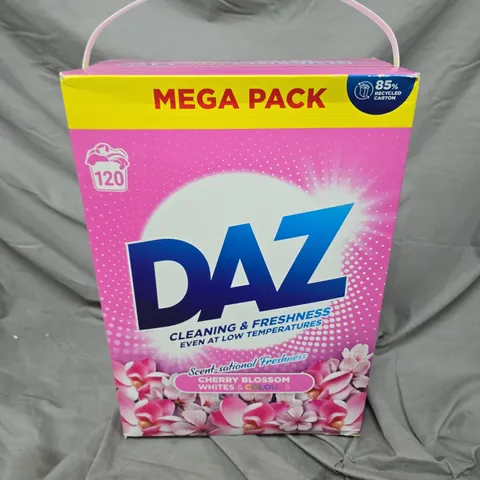 SEALED DAZ CHERRY BLOSSOM WHITE & COLOURS WASHING POWDER MEGA PACK