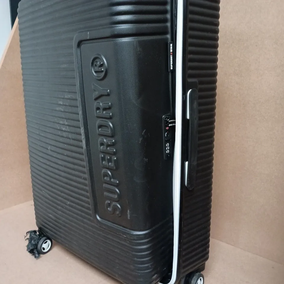 SUPERDRY HARD-SHELL CABIN SUITCASE