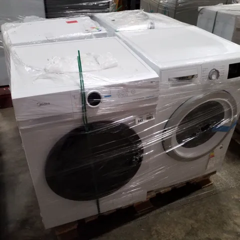 PALLET OF APPROXIMATELY 4 UNPROCESSED RAW RETURN WHITE GOODS TO INCLUDE