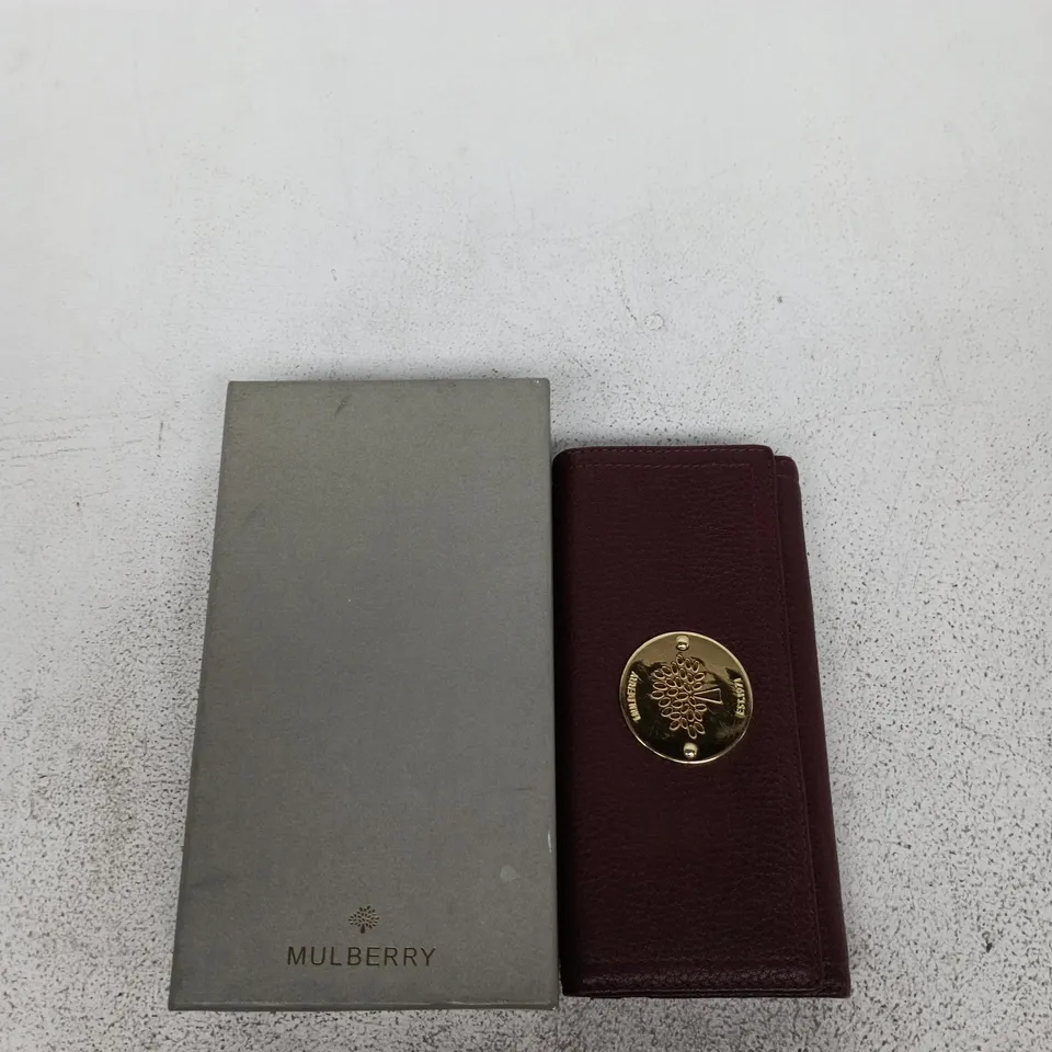 MULBERRY LEATHER WALLET
