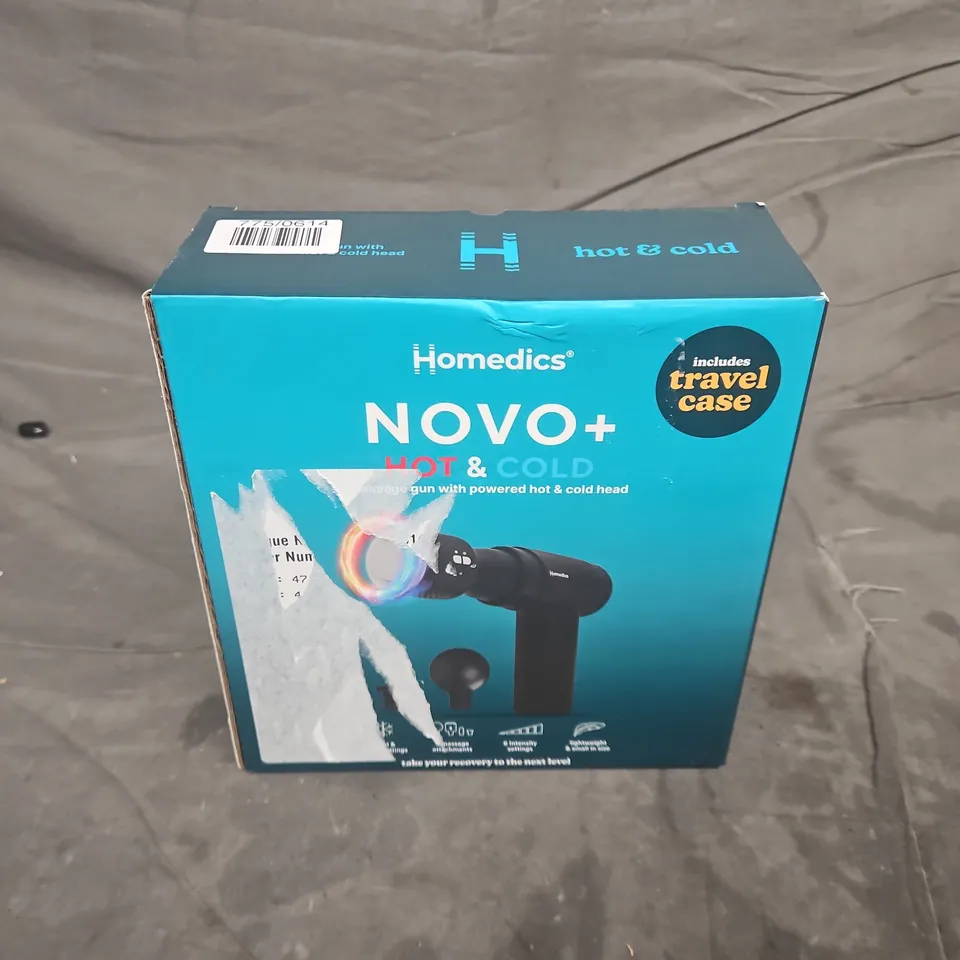 HOMEDICS NOVO HOT & COLD MASSAGE GUN