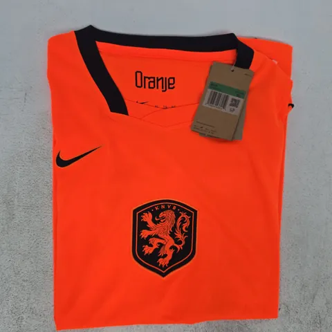 NIKE NETHERLANDS NATIONAL TEAM 2026 HOME FOOTBALL SHIRT SIZE XL