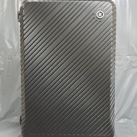 IT LUGGAGE LARGE BLACK SUITCASE