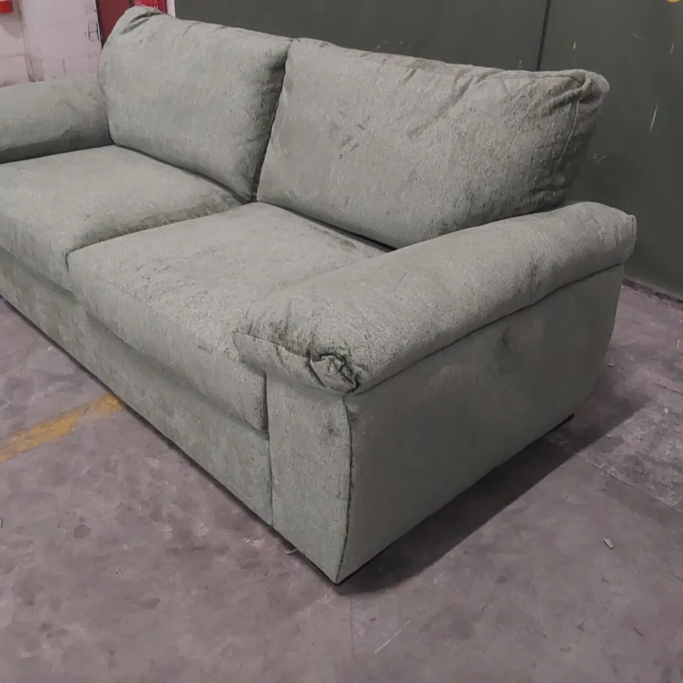 DESIGNER VELVET 3 SEATER SOFA 