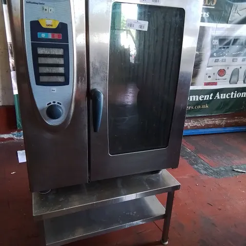 RATIONAL SCC 10 GRID ELECTRIC COMBI OVEN & STAND