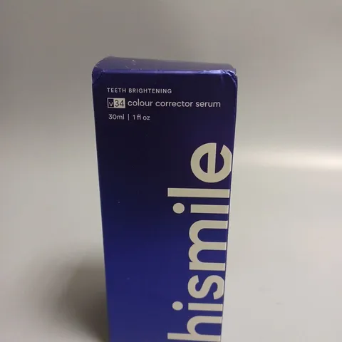 SEALED HI SMILE V34 COLOUR CORRECTOR ORAL CARE TEETH GEL