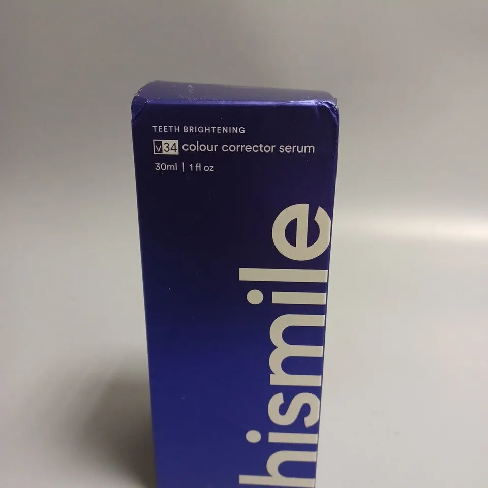 SEALED HI SMILE V34 COLOUR CORRECTOR ORAL CARE TEETH GEL